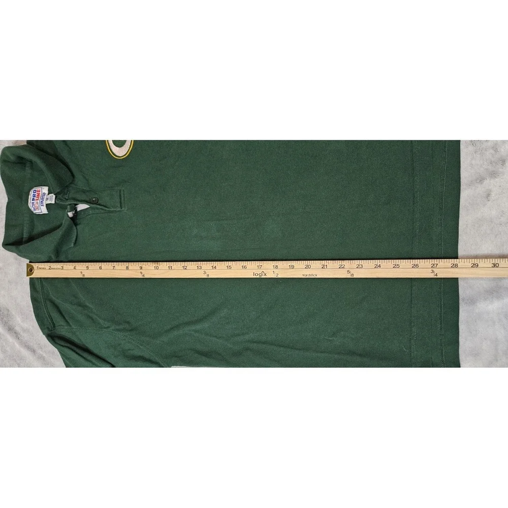Vtg Green Bay Packers Starter Pro Line Men's Polo Shirt Size Med - Picture 8 of 10